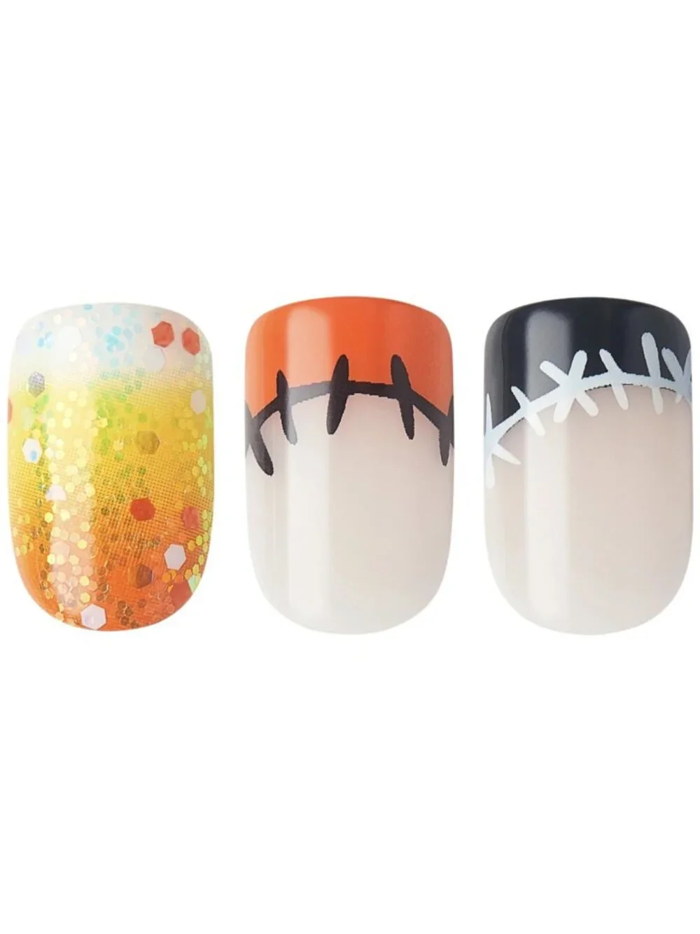 Kiss Halloween Special Design Short Length Nails - You're Next